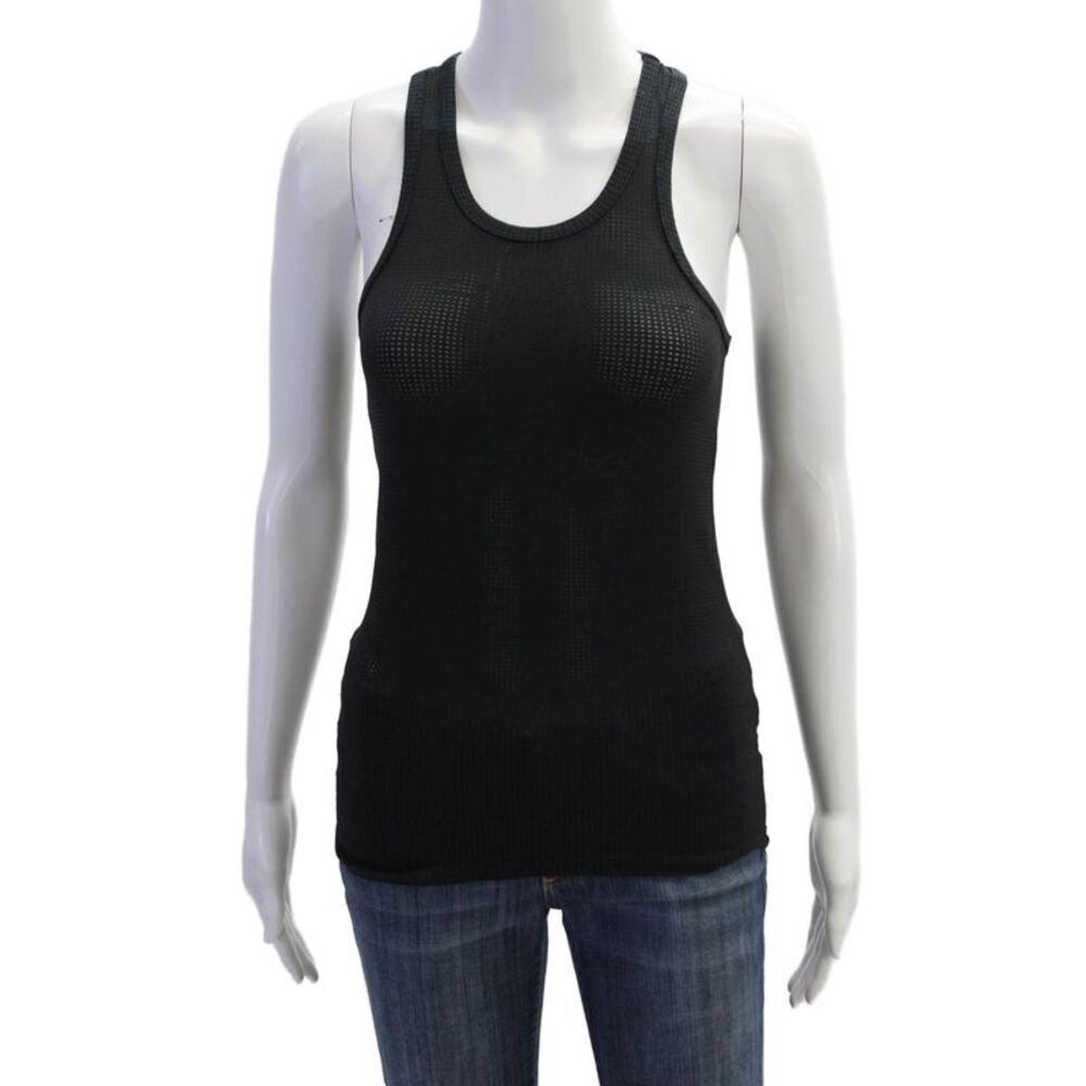 Pheel Women Basic Sleeveless Tank Black Size XS